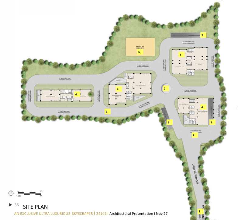 Rajapushpa Skyra - Master Plan1